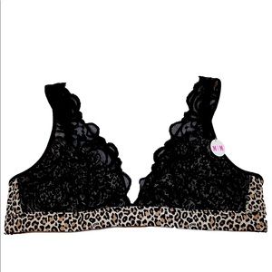 Pink! Animal Print Bra Bralette